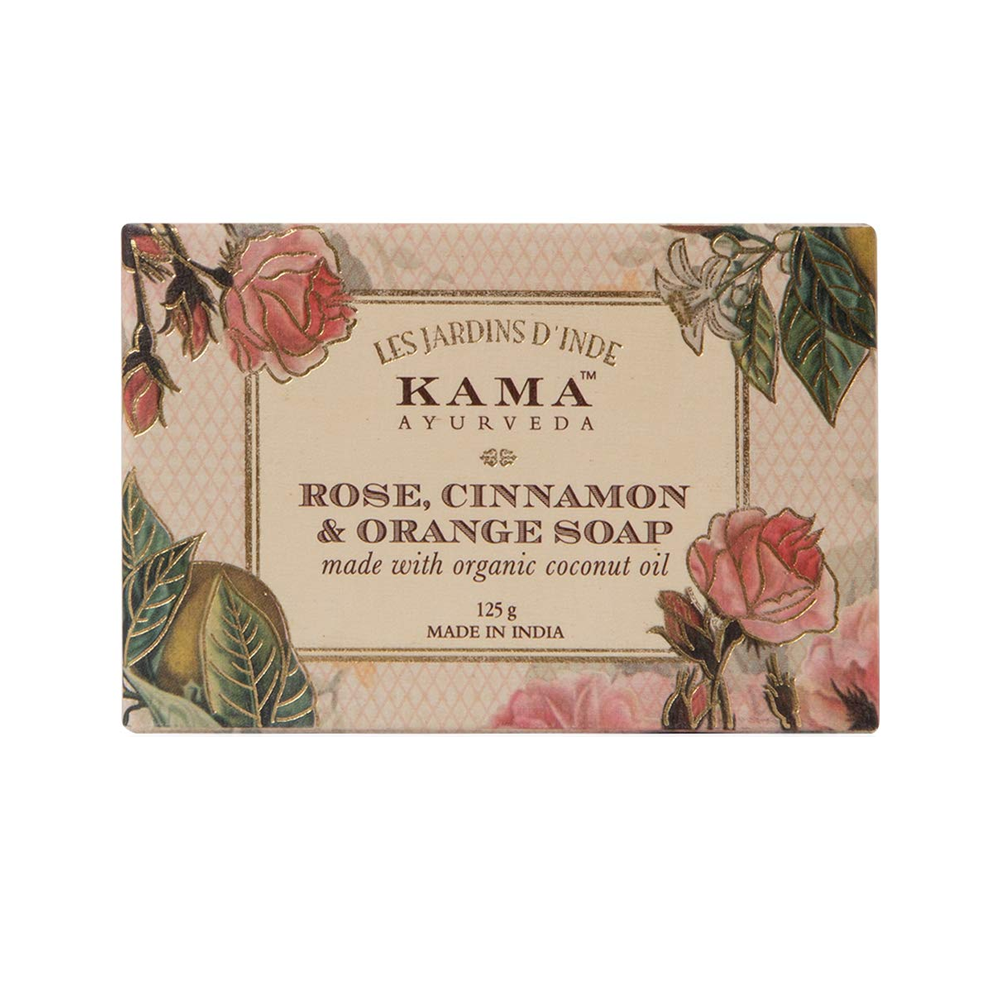 Rose, Cinnamon &amp; Orange Soap (125g)