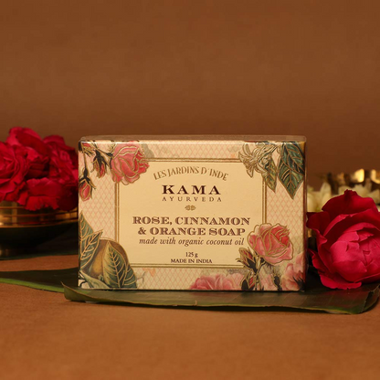 Rose, Cinnamon &amp; Orange Soap (125g)