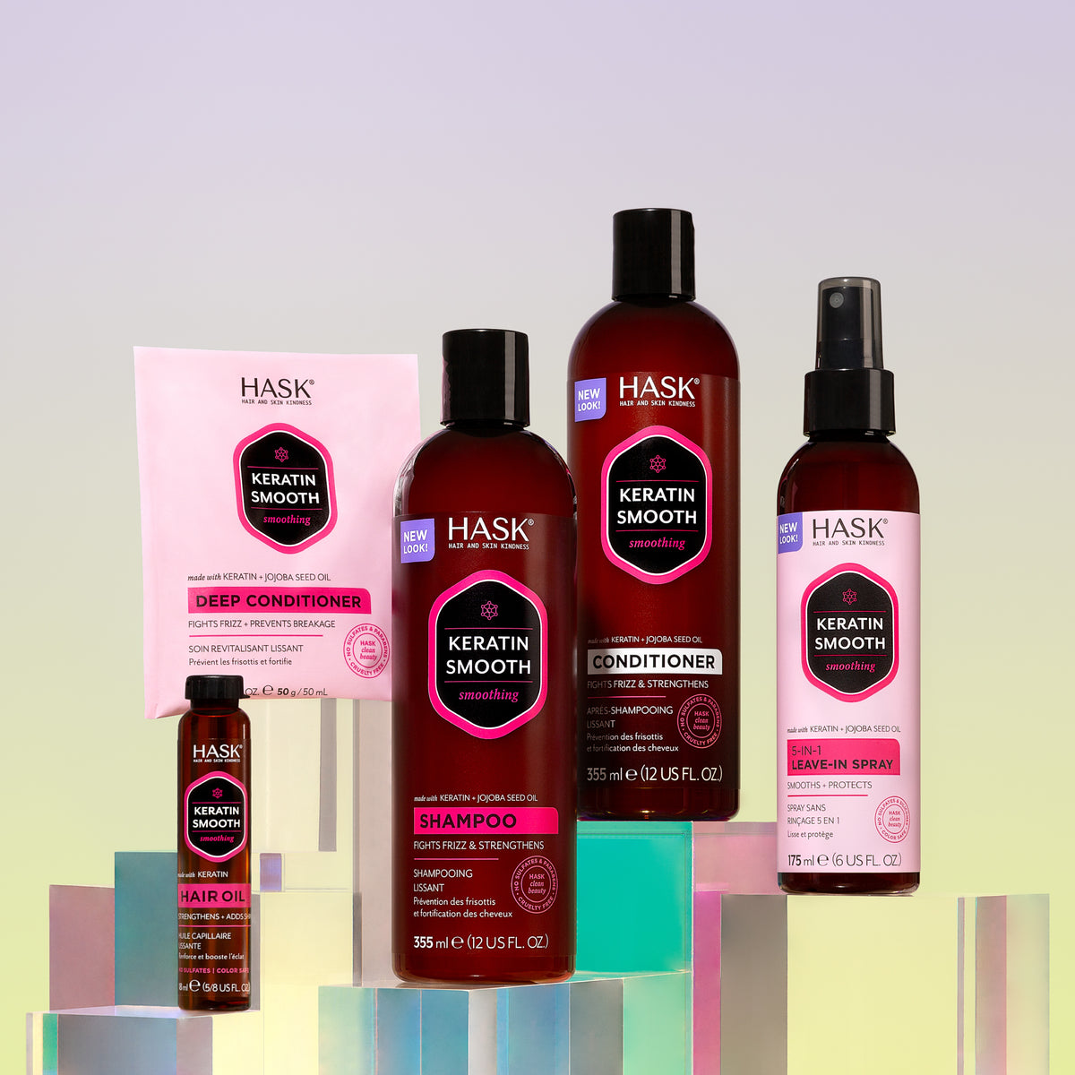 HASK Keratin  Smoothing Shampoo 235Ml
