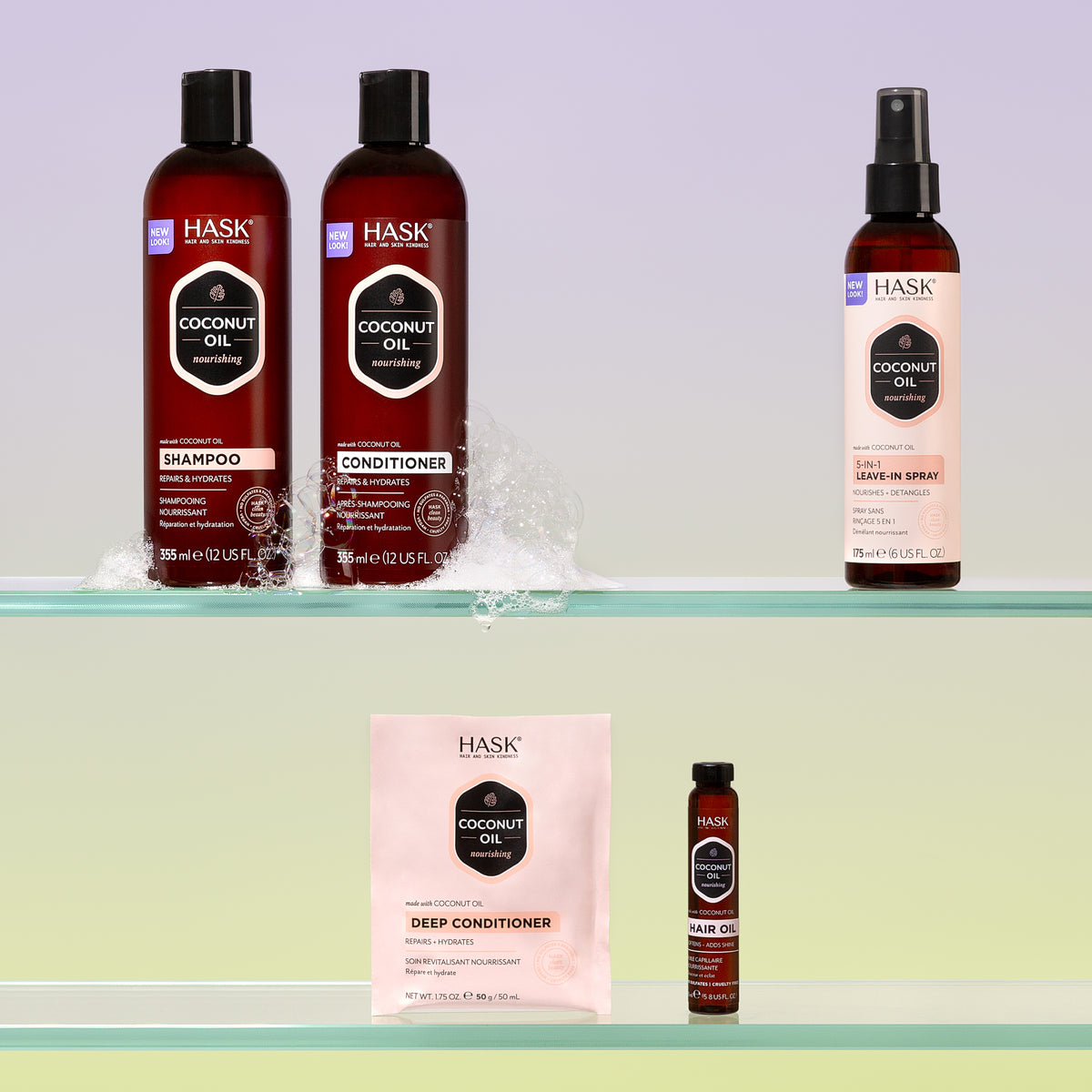 HASK Coconut Oil Nourishing Conditioner 1000 Ml