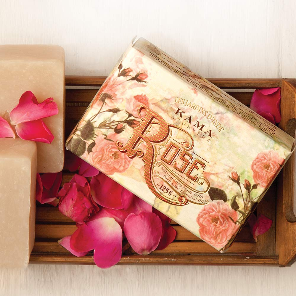 Pure Natural Rose Soap (125g)