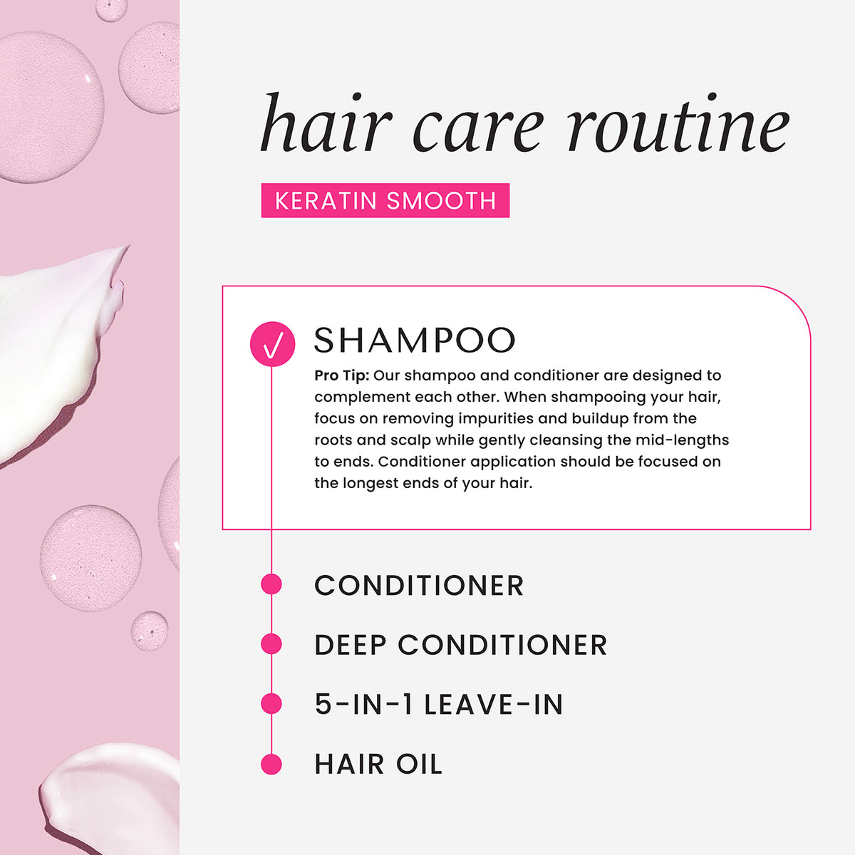 HASK Keratin  Smoothing Shampoo 1000Ml