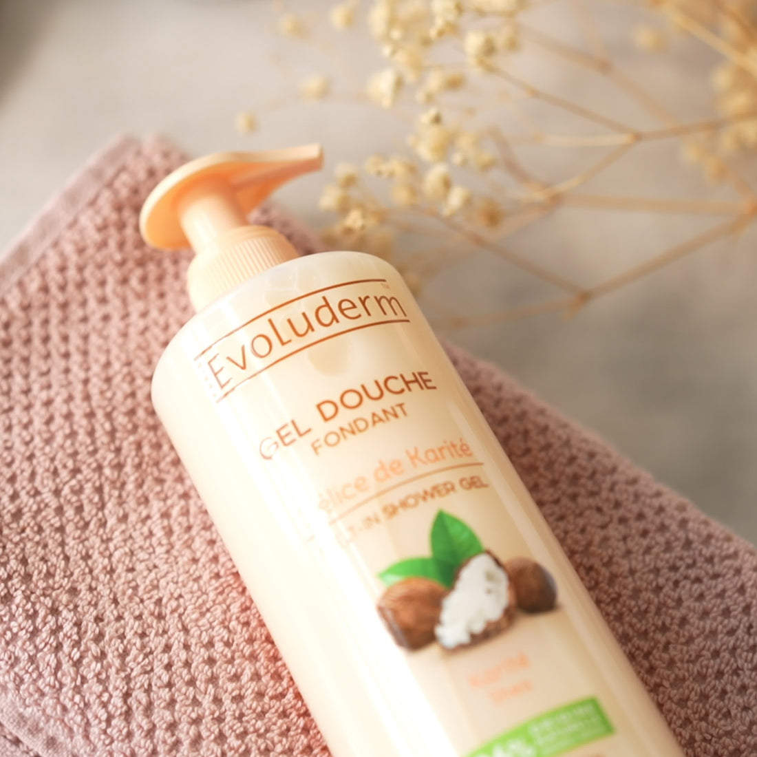 Evoluderm Melt-in Shea Shower Gel