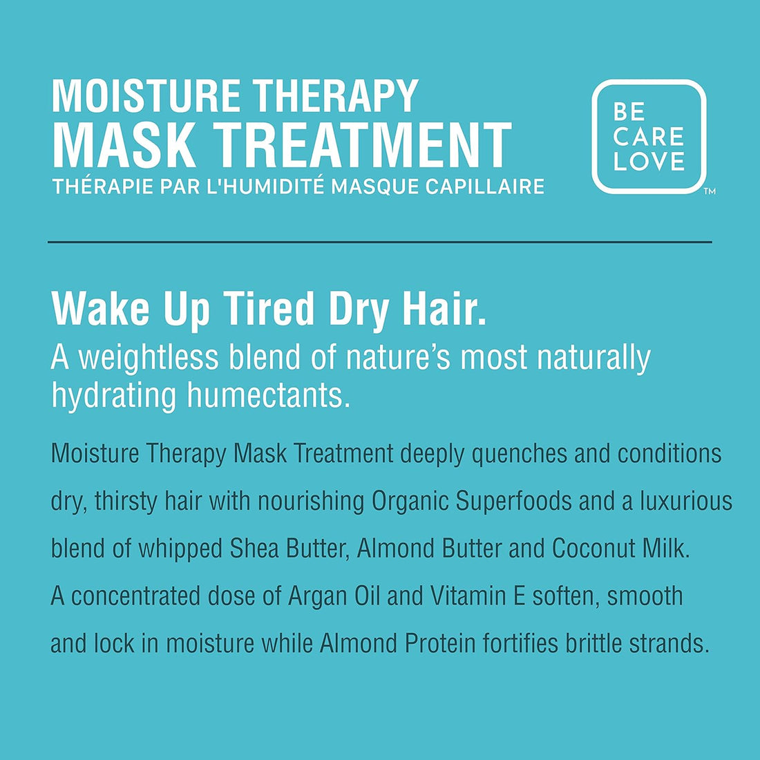 BCL Superfoods Coconut Milk Moisture Therapy Mask Treatment