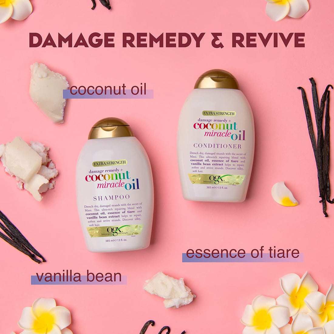 OGX Extra Strength Damage Remedy Coconut Miracle Oil Shampoo