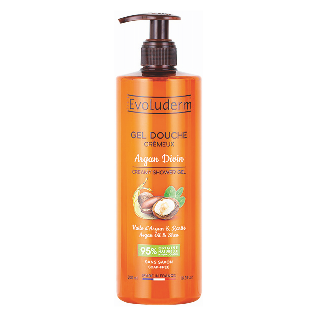 Evoluderm Creamy Argan Divin Shower Gel