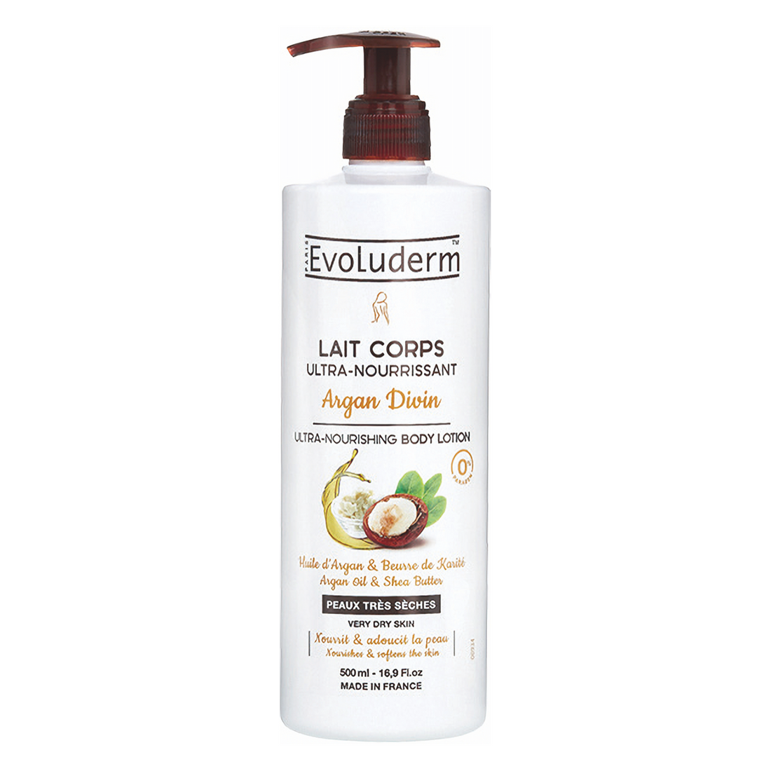 Evoluderm Ultra Nourishing Argan Body Lotion