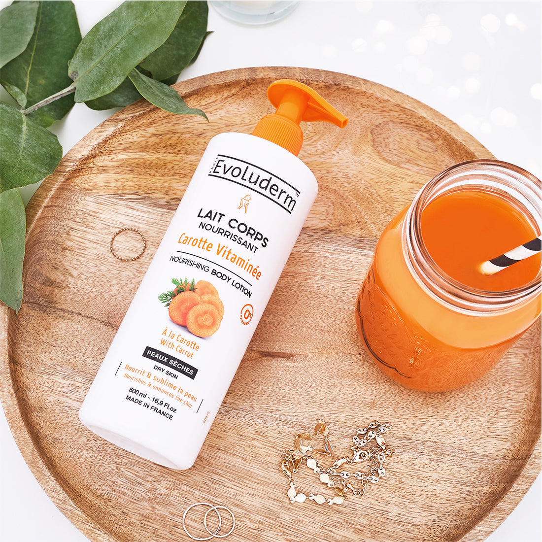 Evoluderm Nourishing Carrot  Body Lotion