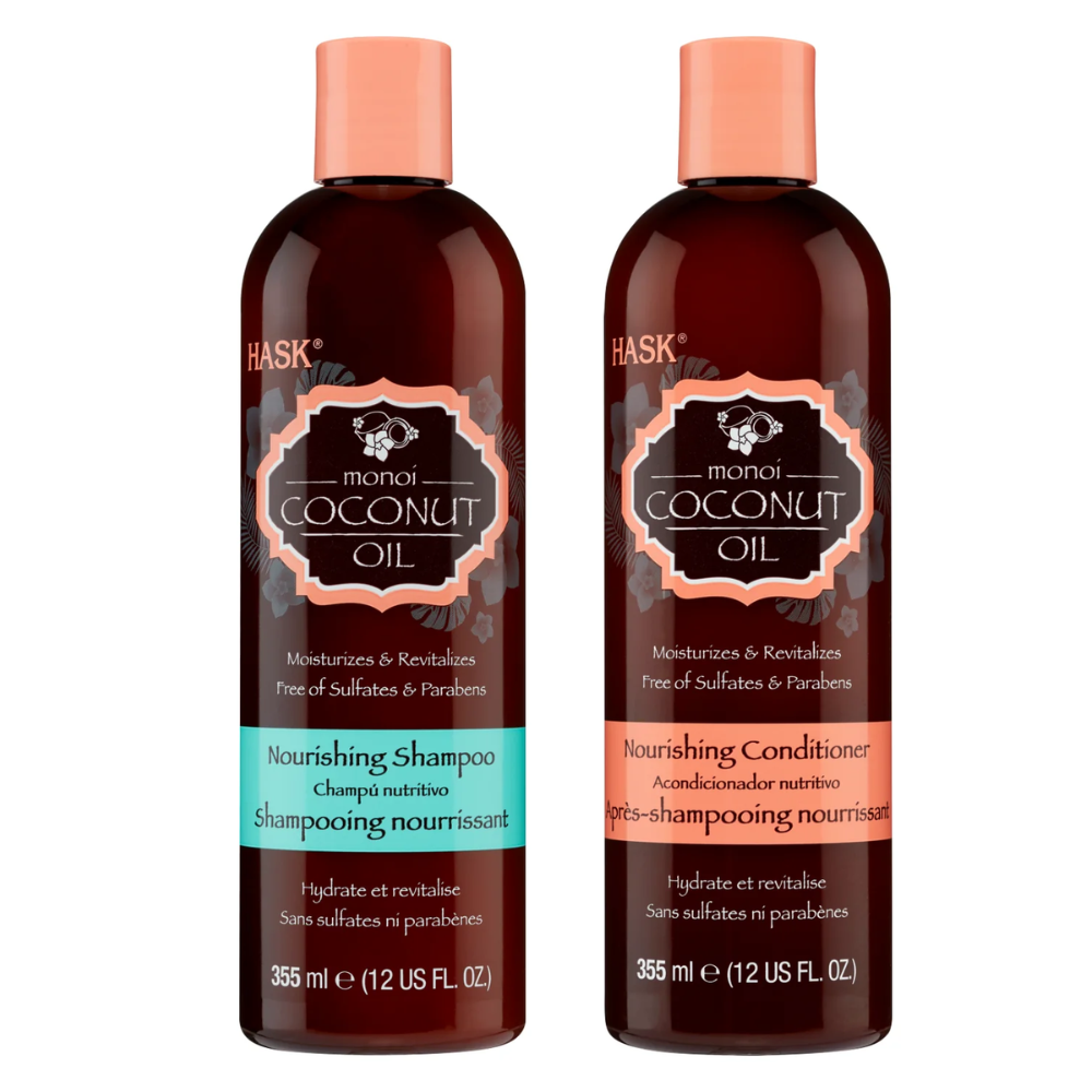 HASK Coconut Oil Nourishing Shampoo + Conditioner Combo
