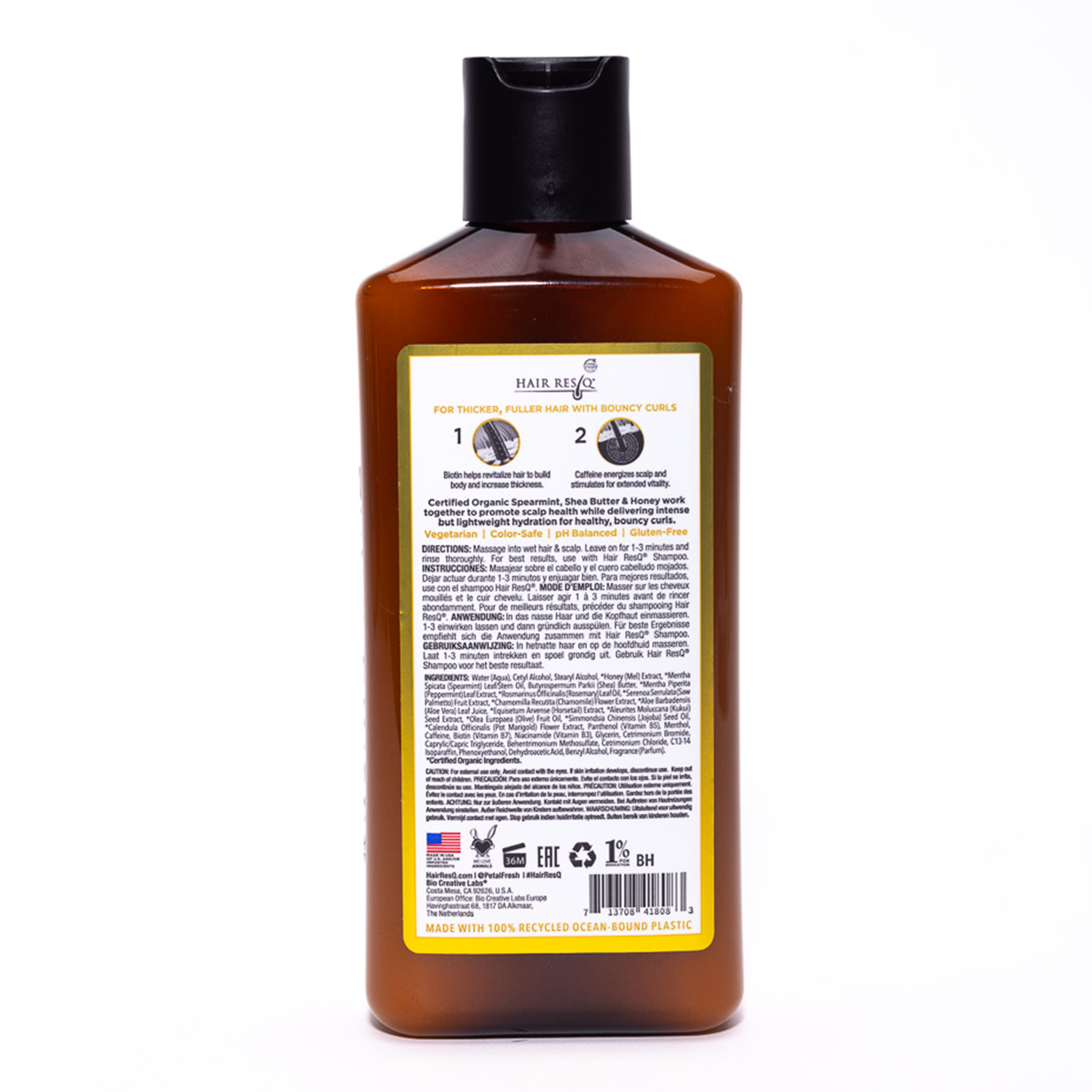 Petal Fresh Pure Hair ResQ Thickening Treatment Weightless Conditioner + Curl Revive, 355 ml