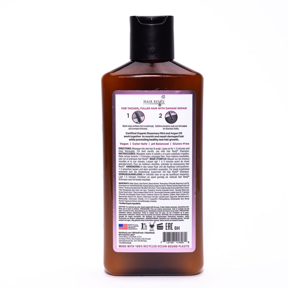 Petal Fresh Hair ResQ, Thickening Treatment, Weightless Conditioner, 12 Fl Oz (355 Ml)