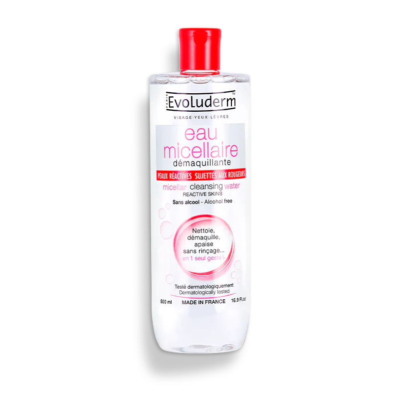 Evoluderm Micellar Cleansing Water For Reactive Skin