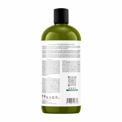 Petal Fresh Pure, Repair &amp; Nourish Conditioner, Ginger &amp; Rose Water, 16 fl oz (475 ml)