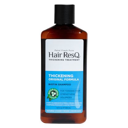 Hair Resq Original Formula Thickening Shampoo 355ml + Thickening Conditioner + HASK Argan Oil Repairing Deep Conditioner 50g + HASK Argan Oil 18ml Vial (4pc Combo Set)