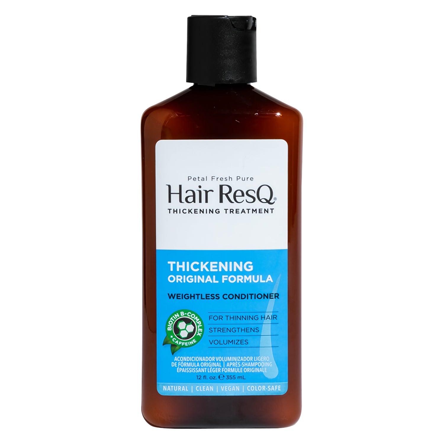 Hair Resq Original Formula Thickening Shampoo 355ml + Thickening Conditioner + HASK Argan Oil Repairing Deep Conditioner 50g + HASK Argan Oil 18ml Vial (4pc Combo Set)