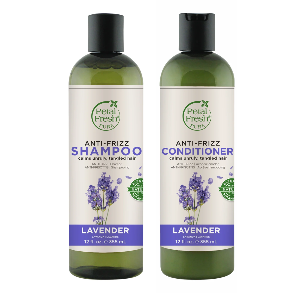 Petal Fresh Anti Frizz Lavender Shampoo + Conditioner Combo