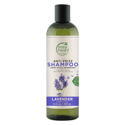 Petal Fresh Anti‑Frizz Shampoo Lavender 355ml + Petal Fresh Soothing Shower Gel Lavender 475ml + Evoluderm Anti‑Imperfections Exfoliating Cleansing Gel 150ml + Evoluderm Micellar Cleansing Water Dry &amp; Sensitive Skin 250ml (4pc Combo)