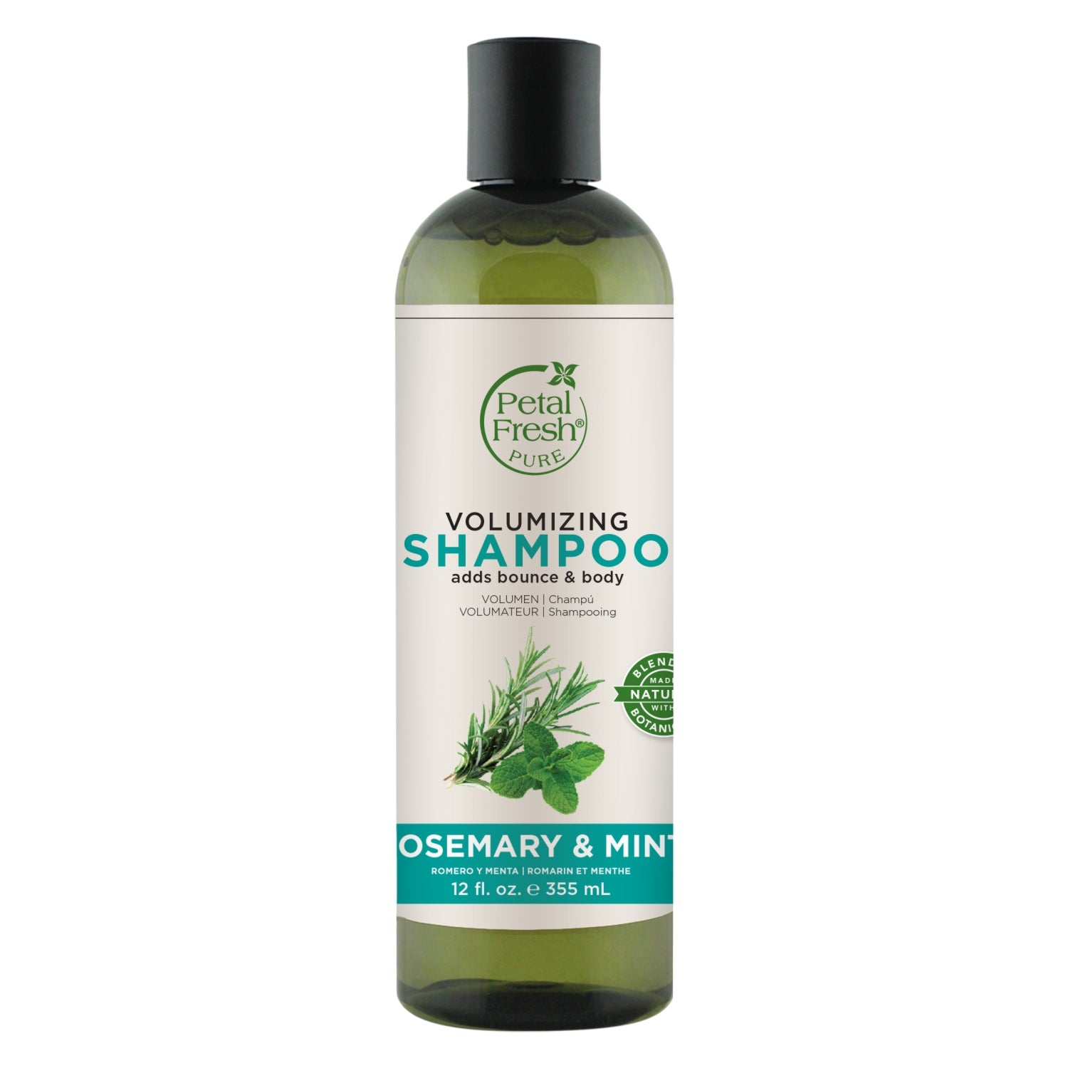Petal Fresh Shampoo Rosemary &amp; Mint 355ml + Petal Fresh Pure Energizing Bath &amp; Shower Gel Rosemary &amp; Mint 475ml – Tones &amp; Refreshes Skin + Evoluderm Anti Imperfections Exfoliating Cleansing Gel 150ml + Evoluderm Micellar Cleansing Water 250ml (4pc Combo)