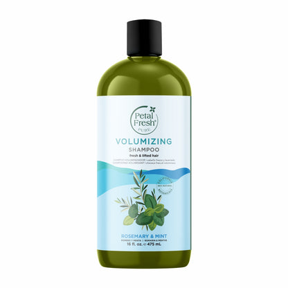 Petal Fresh Pure Volumizing Shampoo, Rosemary &amp; Mint, 475 ml – Vegan &amp; Sulphate Free