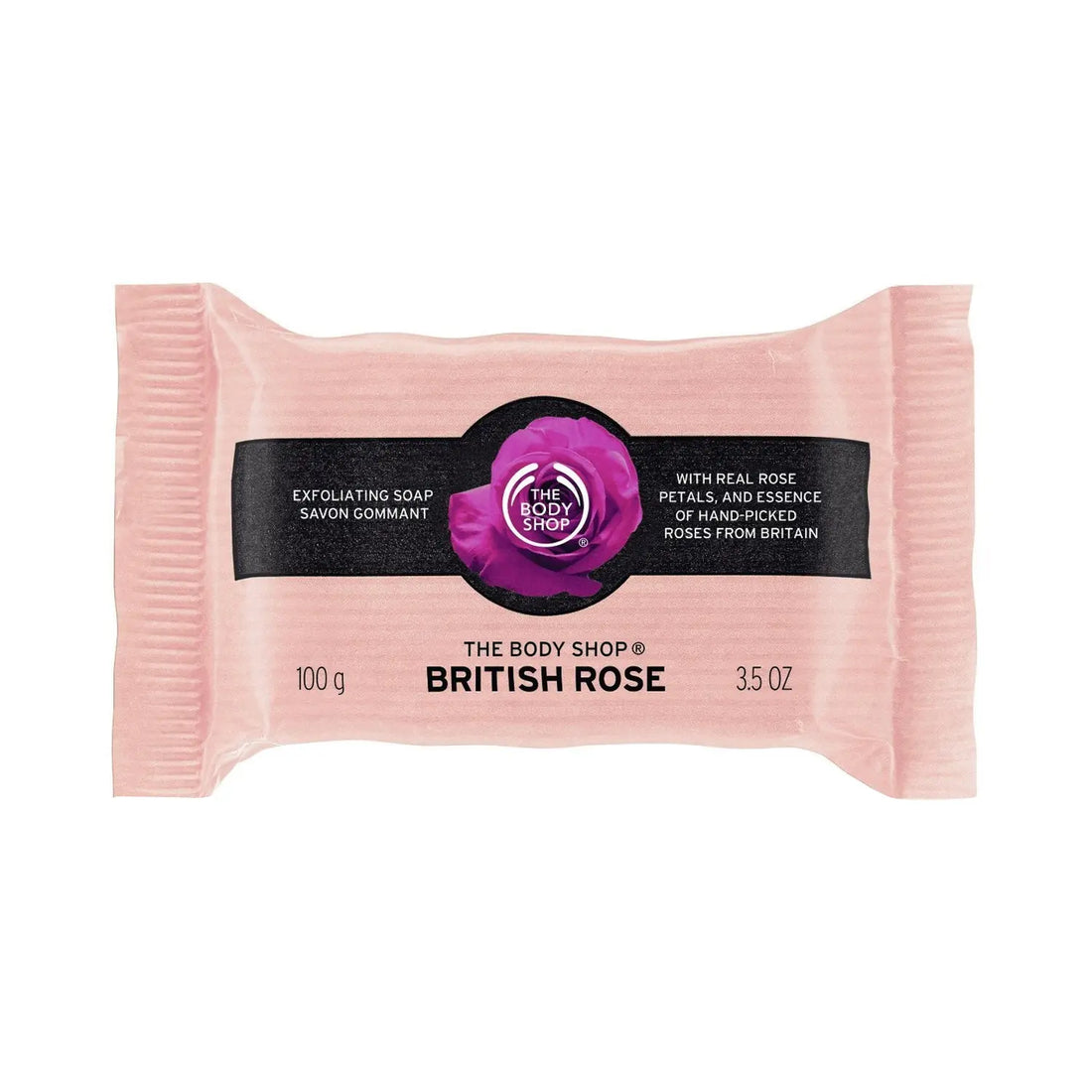 Body Shop British Rose Exfoliating Soap
