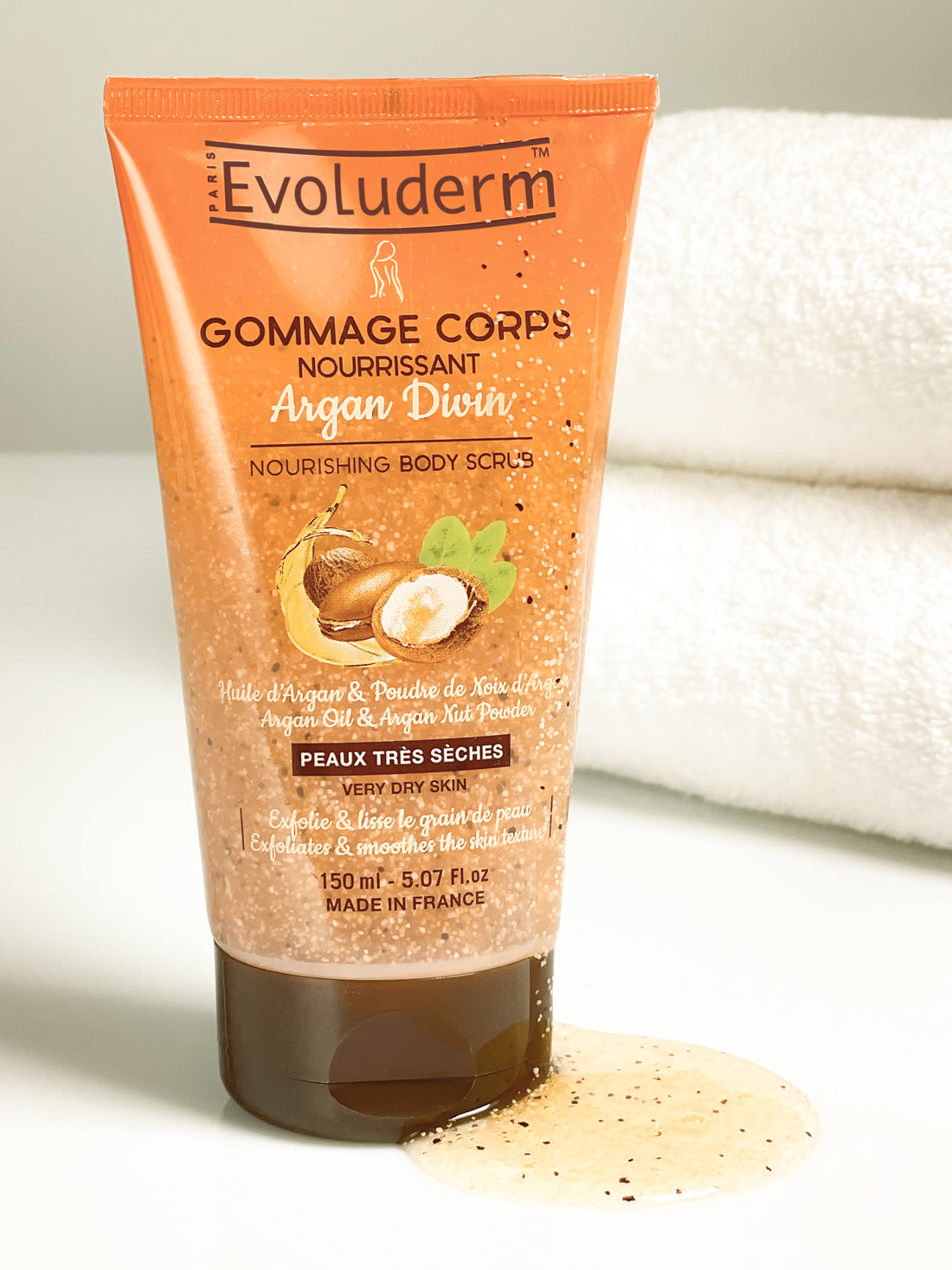 Evoluderm Nourishing Argan Divin Body Scrub