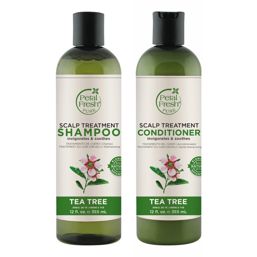 Petal Fresh Scalp Treatment Tea Tree Shampoo + Conditioner Combo