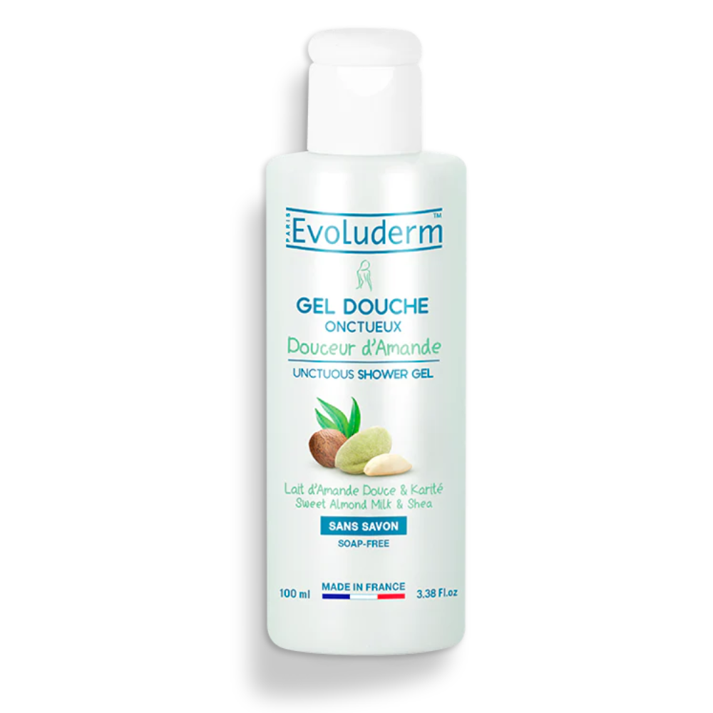 Evoluderm Creamy Almond Gentle Shower Gel