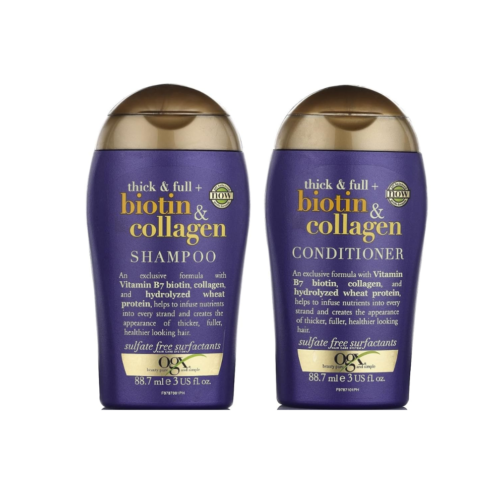 OGX Thick &amp; Full Biotin &amp; Collagen Shampoo + Conditioner Combo