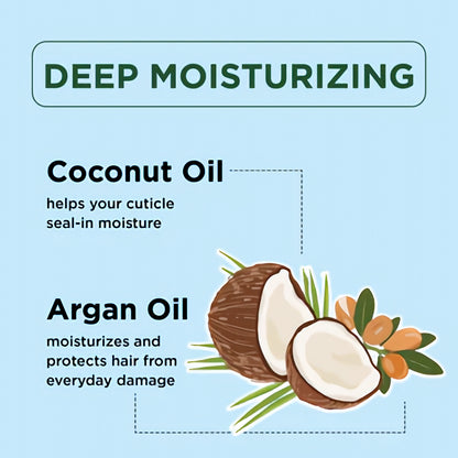 Petal Fresh Pure, Deep Moisturizing Shampoo, Coconut Oil &amp; Argan Oil, 16 fl oz (475 ml)