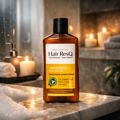 Petal Fresh Pure Hair ResQ Thickening Treatment Weightless Conditioner + Curl Revive, 355 ml