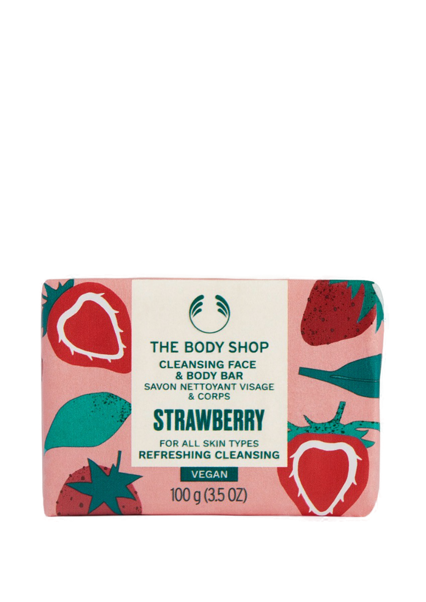 Strawberry Cleansing Face & Body Bar