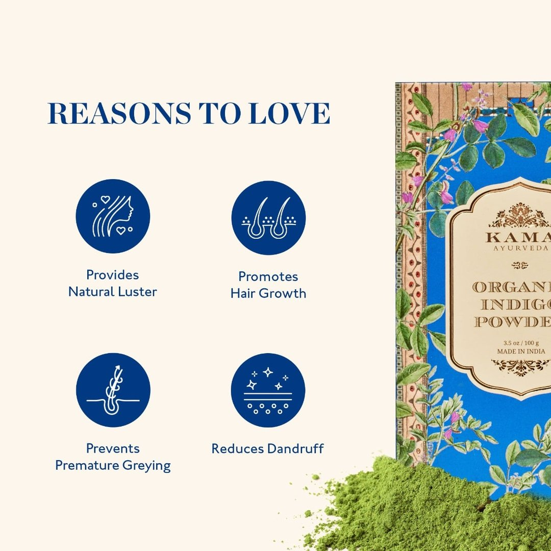 Organic Indigo Powder (100g)