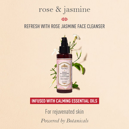 Rose Jasmine Face Cleanser | Cleansing, Refreshing and Hydrating (100ml)
