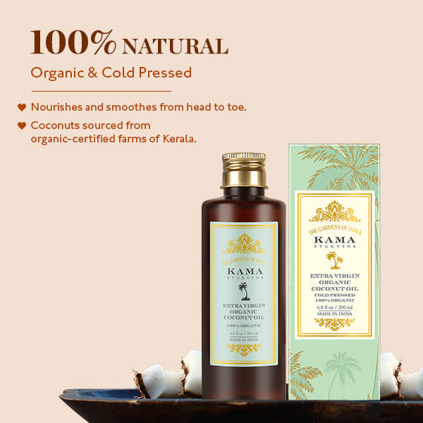 Extra Virgin Organic Coconut Oil (200ml)