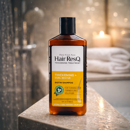 Petal Fresh Hair ResQ Thickening + Curl Revive Shampoo 355 Ml