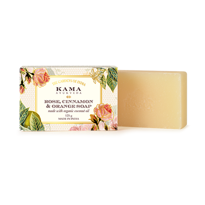 Rose, Cinnamon &amp; Orange Soap (125g)