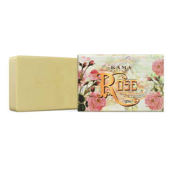 Pure Natural Rose Soap (125g)