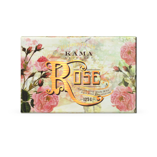 Pure Natural Rose Soap (125g)