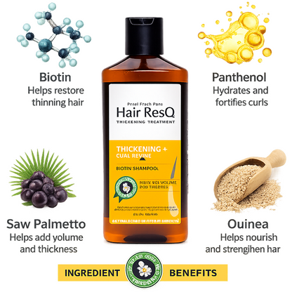 Petal Fresh Hair ResQ Thickening + Curl Revive Shampoo 355 Ml